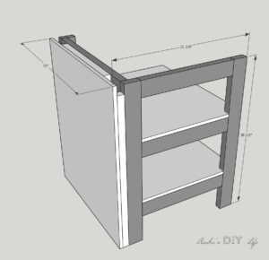 DIY Table Saw Stand With Folding Out-feed Table Printable Plans - DIY ...