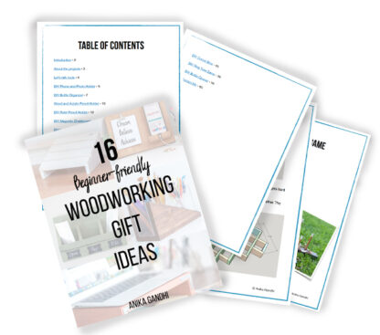 woodworking gift ideas book cover