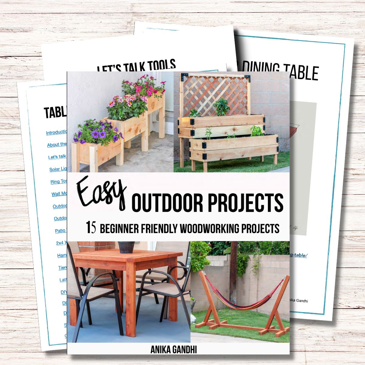 15 Outdoor Projects Printable Plans Bundle - DIY Designs By Anika