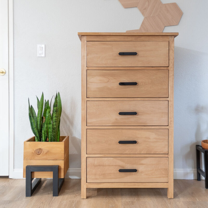 DIY 5-Drawer Dresser Plans