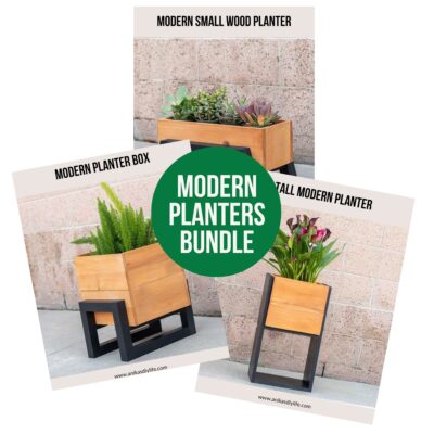 DIY Modern Planters Bundle